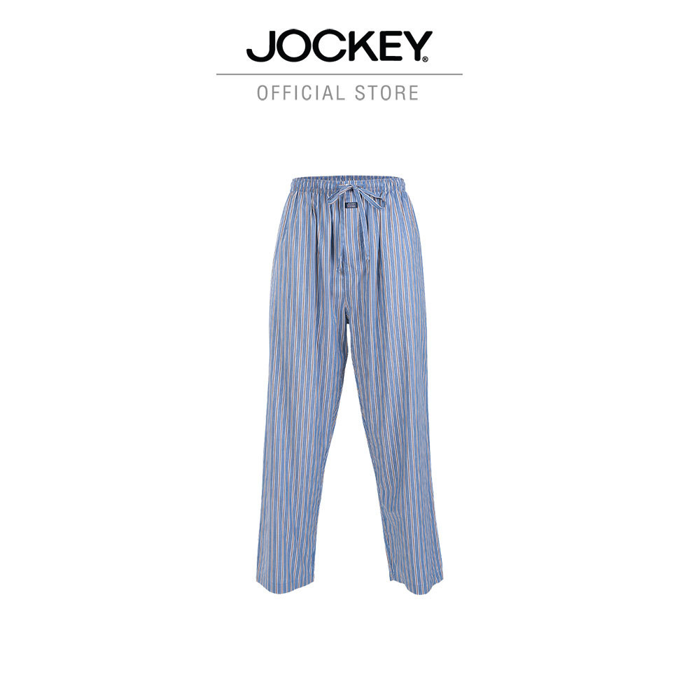 JOCKEY UNDERWEAR กางเกงขายาว SLEEPWEAR รุ่น KU JKK230P PANTS - สีฟ้า