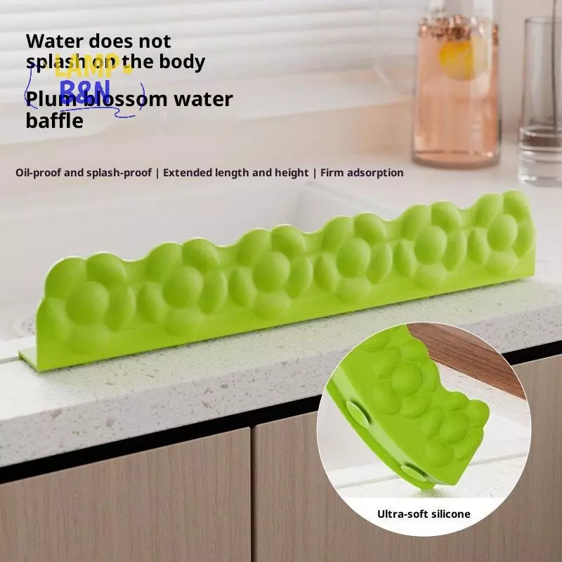 [ข&N] ซิลิโคนอ่างล้างจาน ทําให้ยุ่งเหยิง สาดยามปกป้องเสื้อผ้าจากการสาดน้ํา ทําให้ยุ่งเหยิง ป้องกันน้ํากระเซ็นสําหรับล้างจานก๊อกน้ําครัว [ใหม่]