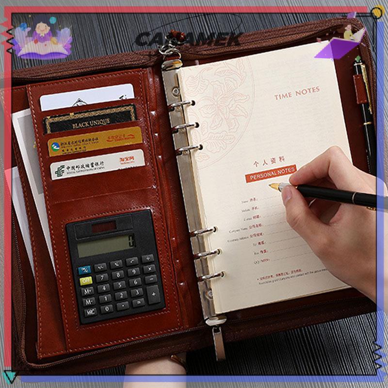 [CANAMEK] A5 Spiral Notebook Rings Planner Organizer Binder Folder Travel Diary New Stock