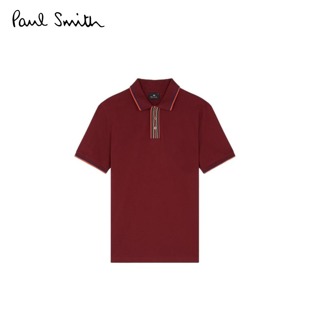 Paul Smith เสื้อโปโลเชิ้ตผู้ชาย รุ่น M2R-096Z-T21511-28B สี Red
