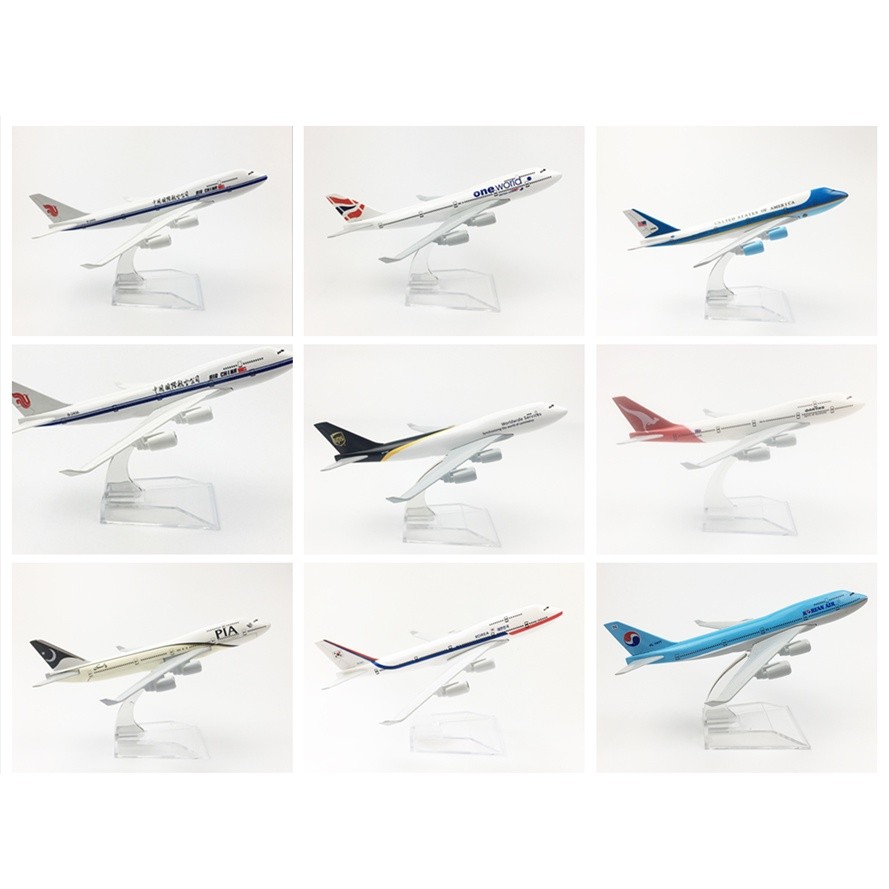 เครื่องบินรุ่น 16CM Boeing B747B757B777B787 series alloy solid Model เครื่องประดับเครื่องบิน