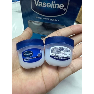 ยกกล่อง 48 ชิ้น วาสลีน ของอินเดีย ไม่ใช่จีน Mini Vaseline 5.5g วาสลีน ลิปจิ๋วบำรุงริมฝีปาก ไม่มีกลิ่น ไม่มีสี