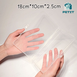 กล่องพลาสติกใสเรโทร แบบฝาปิด พร้อมส่ง กล่องอเนกประสงค์ PP เก…