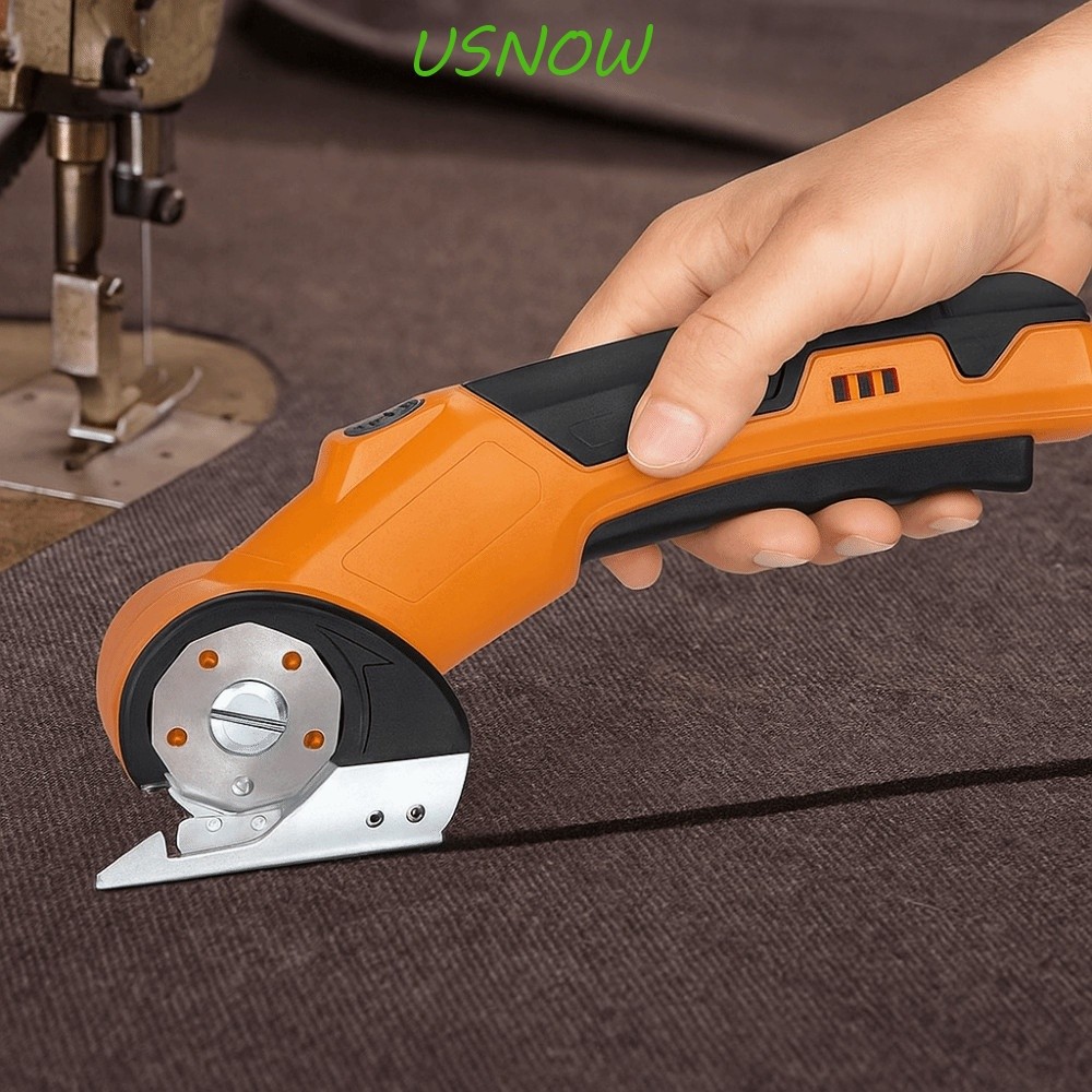 USNOW Portable Wireless Electric Cutter High Power Motor USB Charging Safety Features Ergonomic Desi
