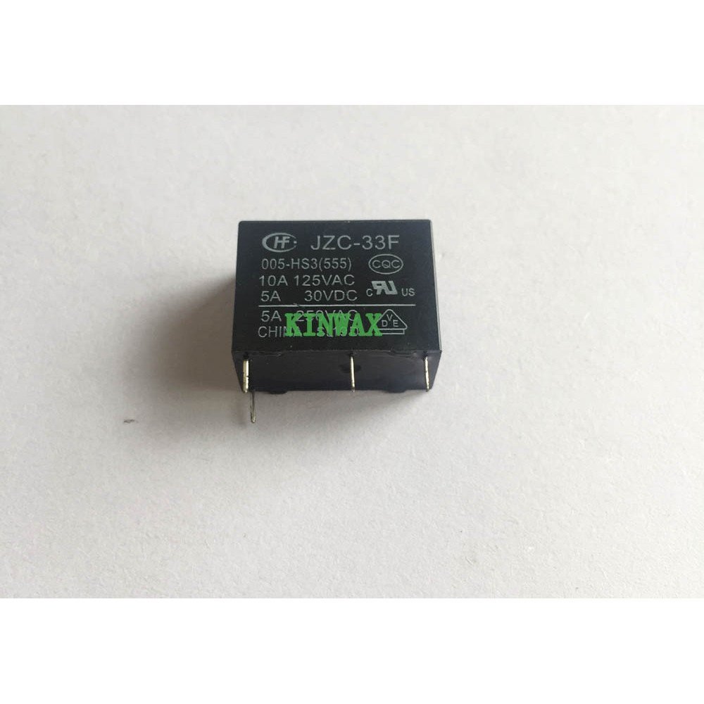 รีเลย์ HF33F-005-HS3(555) JZC-33F-005-HS3(555) 5A250VAC