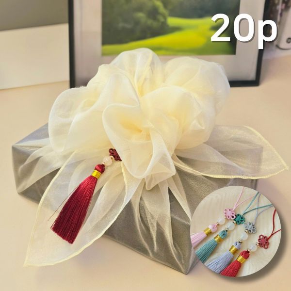 Benine Mini Tassel Beaded Soother 20p