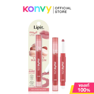 Lip It Mood C White Lip Liner 0.55g #01 Apricot Croissant ลิปอิท ลิปไลเนอร์เบลอขอบปากคล้ำ พร้อมบำรุงให้ริมฝีปากชุ่มช...