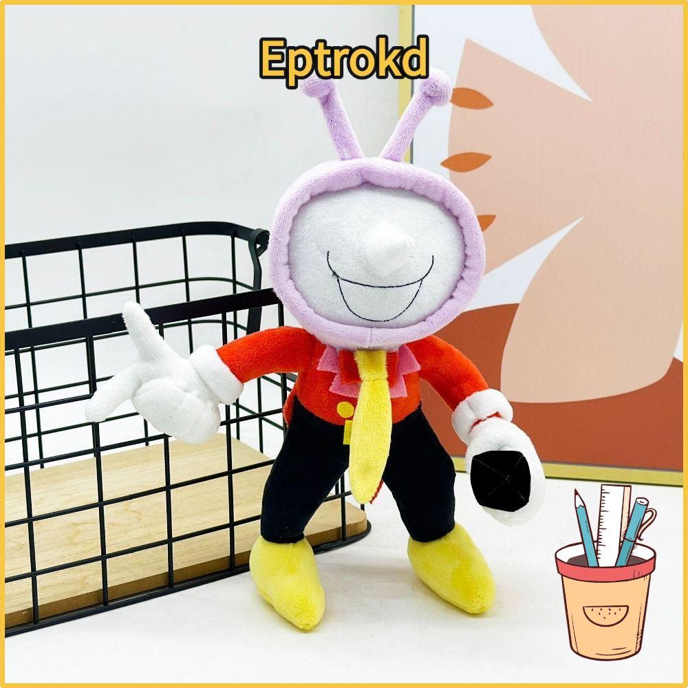 EPTRO อะนิเมะตุ๊กตาของเล่น,นุ่มการ์ตูน Jevil Deltarune ตุ๊กตาตุ๊กตา,น่ารักตุ๊กตา/PP ผ้าฝ้ายการ์ตูนตุ