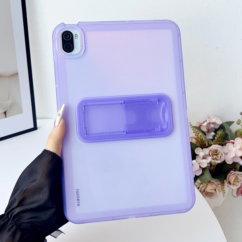 เคส สําหรับ Xiaomi Pad 5/5Pro 11นิ้ว แท็บเล็ตปลอกฝาครอบโปร่งใส เคสกันกระแทกพร้อมขาตั้ง