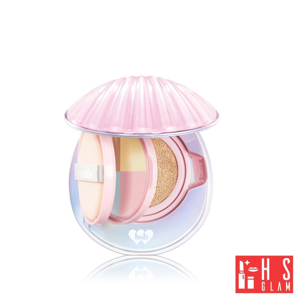 bnb barenbliss Bloomvegan Better me 2-in-1 Cushion & Powder คุชชั่น ติดทน กันน้ำ จบในตลับเดียว