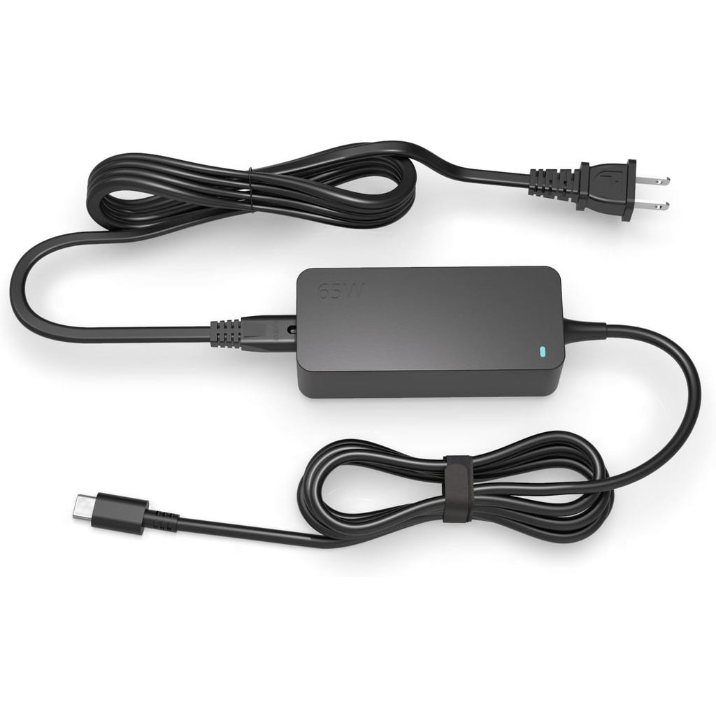 65W USB-C Fast Charger Fit สําหรับ LG Gram 17 16 15 14 แล็ปท็อปรุ่น 17Z95P 17Z90Q 17Z90R 17Z90S 16T 