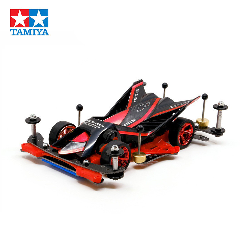 Tamiya ขับเคลื่อนสี่ล้อ 92448 เกาหลี Limited Black Glider Project Edition FMA แชสซีประกอบรุ่นรถแข่ง