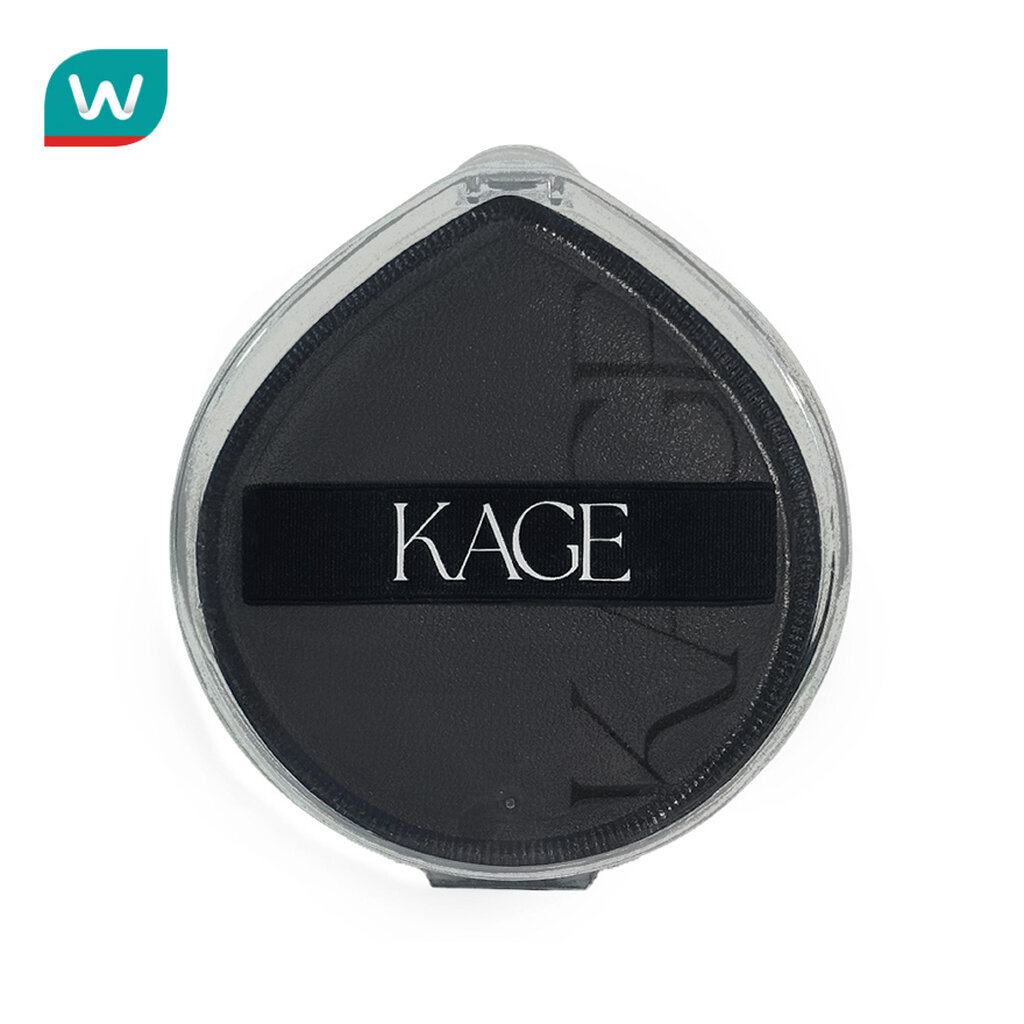 Kage คาเกะ ชาโคล พัฟ 1ชิ้น พัฟฟองน้ำแต่งหน้า