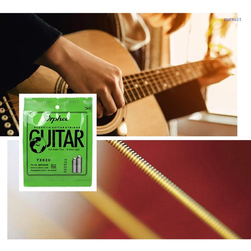 SUIT* สายกีต้าร์ สําหรับแสงพิเศษ 010-047 สําหรับ Orphee Guitar 0 25-1 20mm