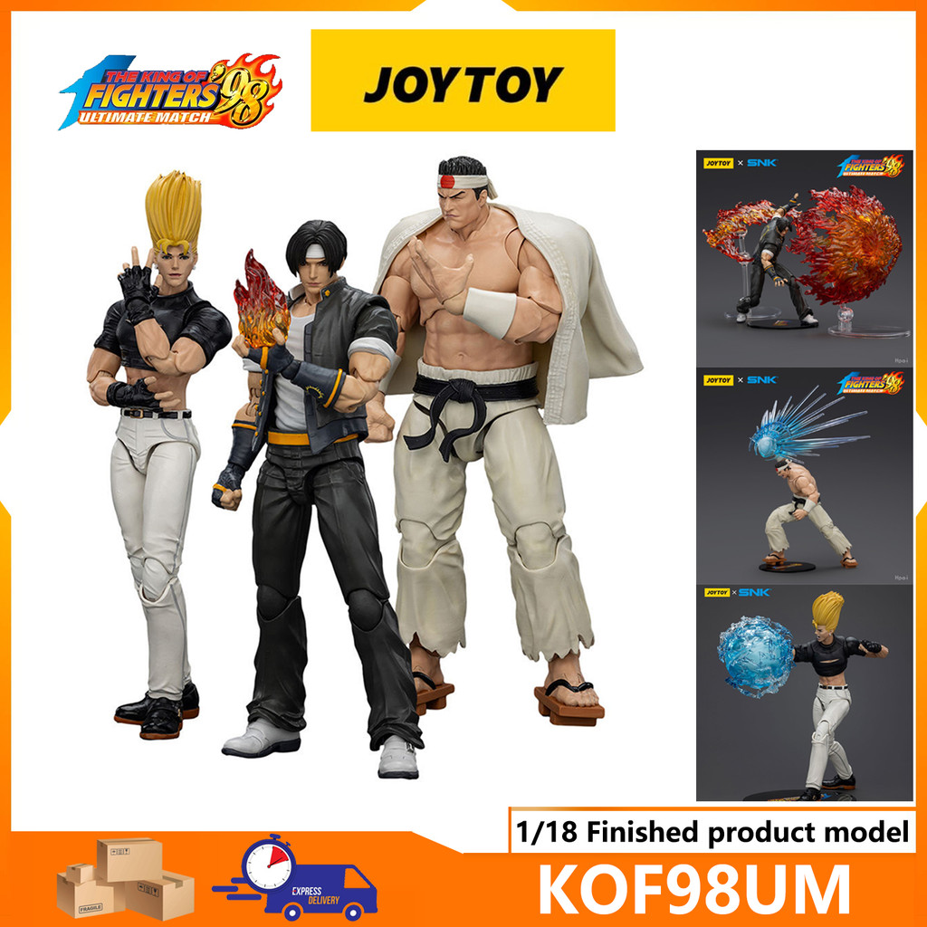【JOYTOY】KOF98UM Kyo Kusanagi & Benimaru Nikaido & Goro Daimon 1/18 Finished product model height abo