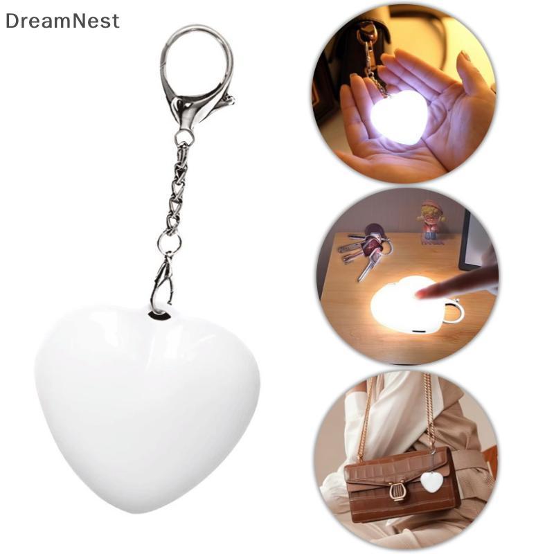 [DreamNest] Touch Sensitive Glowing Heart Shape Light LED Automatic Sensing Purse Light Touch Activa