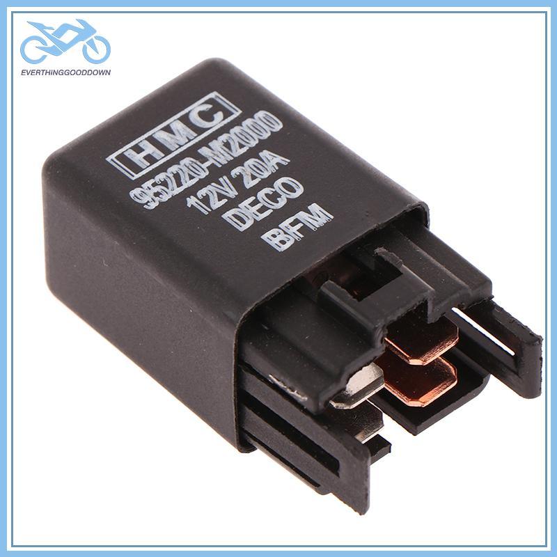 EVER 1 PCS 95220-M2000 12V 40A Universal ใหม่รถ RELAY Universal Flasher 12V 4PIN 40A TH