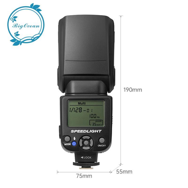 Universal สําหรับ 650D 550D 450D 60D 7D 5D กล้อง AF970 แสงแฟลช Speedlight Speedlite .xinyihing03th