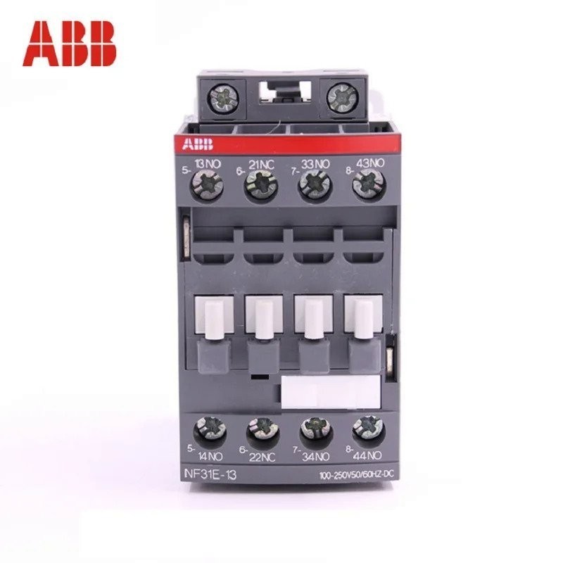 ABB  NF 4-pole contactor relays AC / DC operated  NF22E-11 NF22E-12 NF22E-13 NF22E-14