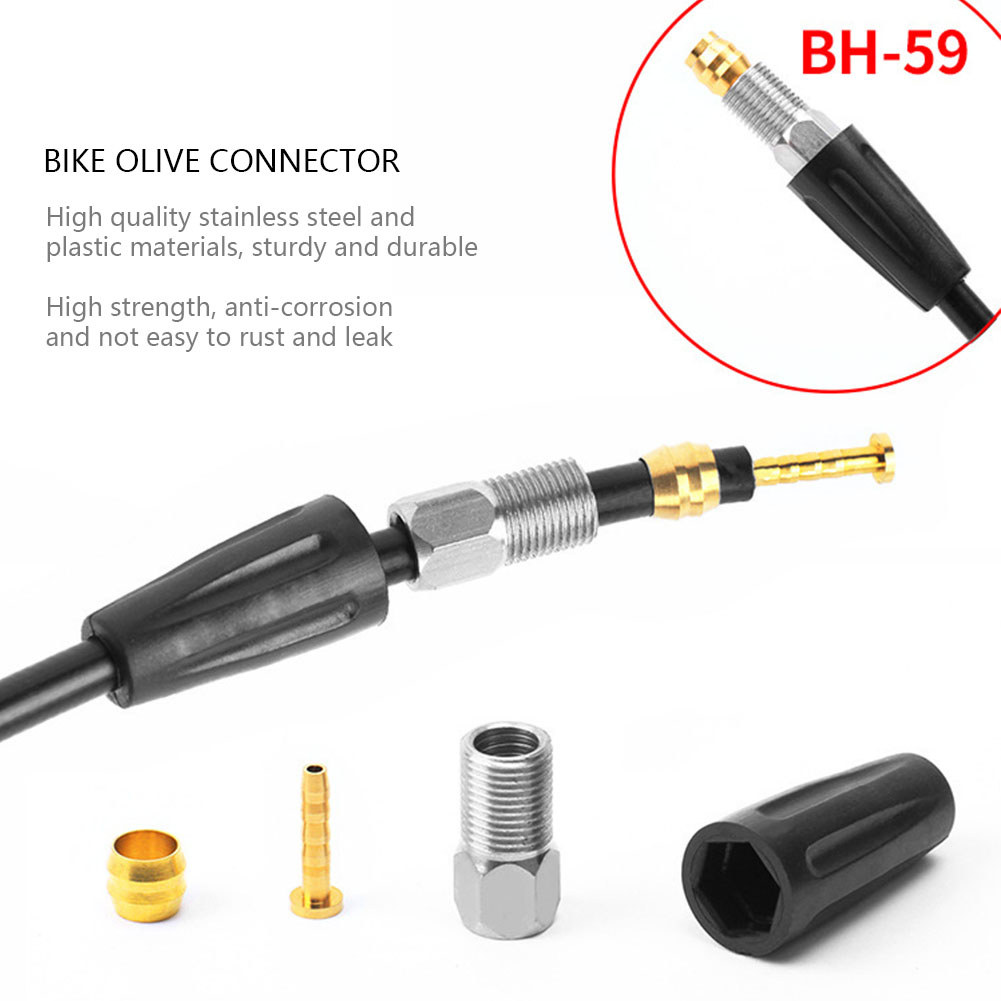 Thaihometools-TH Lixada Bike BH59 ชุดสายเคเบิ้ล Olive Connector Insert Connecting Bolt Ket สำหรับปั่