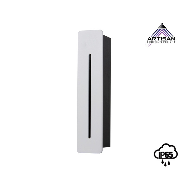 Artisan Lighting | Step Light ไฟส่องขั้นบันไดอลูมิเนียม LED 3W 3000K IP65 Driver Built-In ขนาด 185x40xH84 มม.