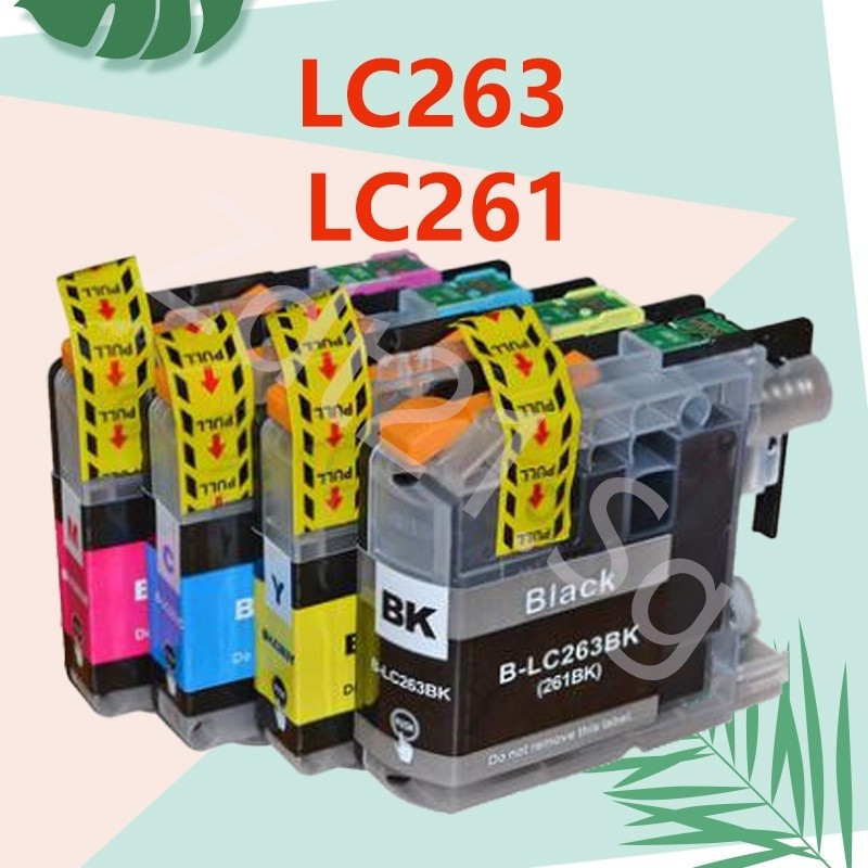 ตลับหมึก LC263 เข้ากันได้กับ Brother MFC-J480DW J880DW J680DW ตลับหมึกเครื่องพิมพ์ DCP-J562DW LC261