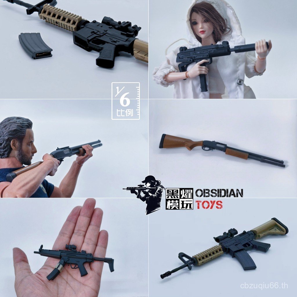 40 ซม.อาวุธรุ่น 1/6 ทหารอุปกรณ์เสริม Beretta Shotgun Gun Gang ตุ๊กตาอาวุธ M4A1 Mini AKM