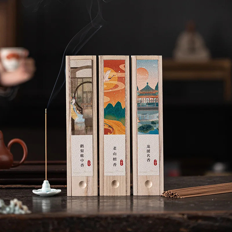Natural Incense Sticks Pure Sandalwood Jasmine Incense Sticks Handcrafted Aroma Ideal for Daily Rela