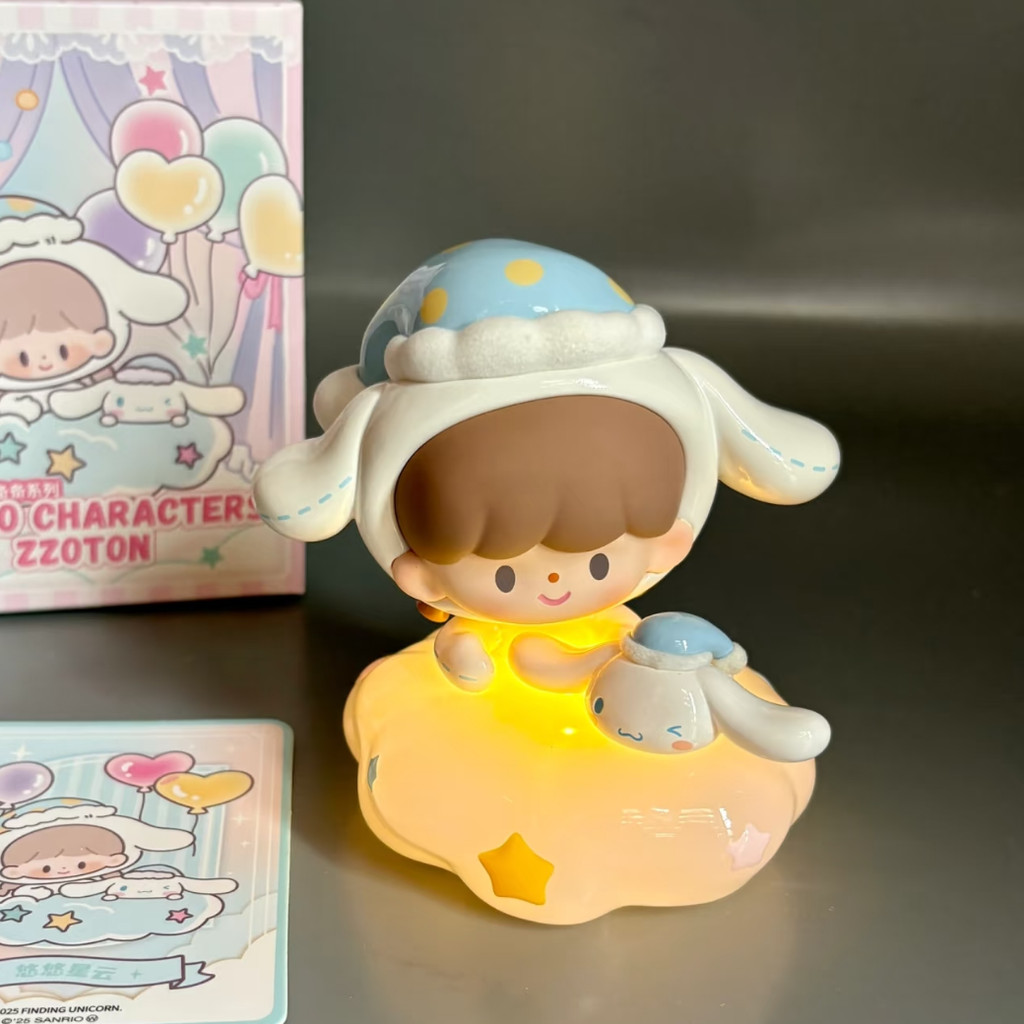 [ของแท้] F.UN zZoton x Sanrio เตรียมก่อนนอน Series ยืนยันรูปตุ๊กตาเครื่องประดับของขวัญ