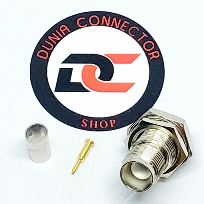 RP TNC หญิง BULKHEAD RG58 คอปีน !!!