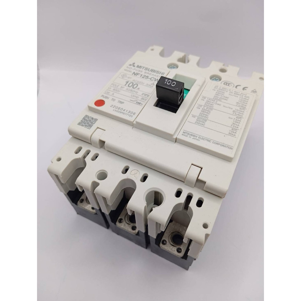 Mitsubishi Circuit Breaker NF125-CW SW HW 3P50A63A80A100A125A Air Switch Newแท้