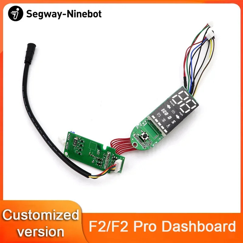 ที่กําหนดเอง Segway F2 Series Dashboard สําหรับ Ninebot F2/f2 Pro สกู๊ตเตอร์บลูทูธจอแสดงผล Led หน้าจ