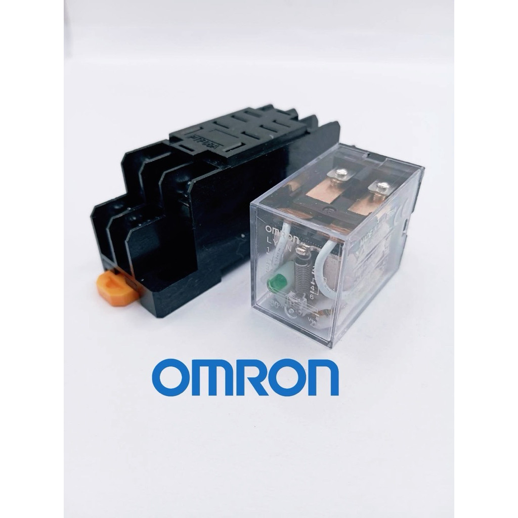LY2 LY2N มีไฟ RELAY 12VDC , 12VAC, 24VDC,48vdc,24VAC,110v, 220VAC มีซ็อกเก็ตขายSocket งานด่วนส่งไว