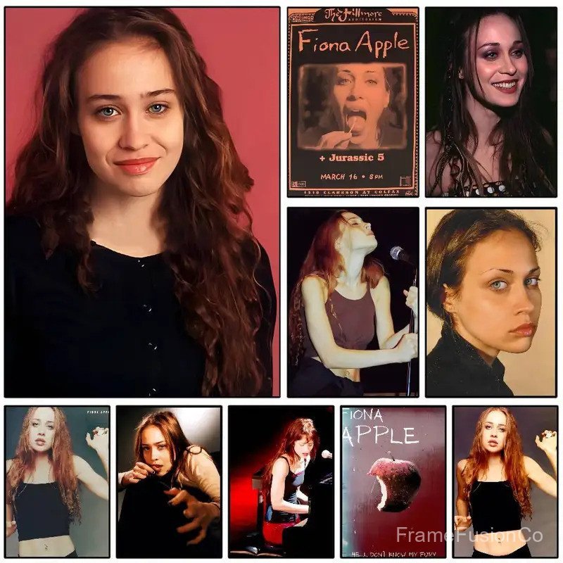 1PC นักร้อง-songwriter F-Fiona Apple โปสเตอร์ศิลปะพิมพ์บ้านห้องนอนห้องนั่งเล่นตกแต่งของขวัญ ODXZ