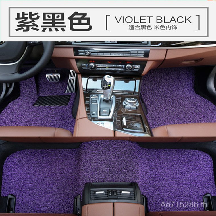 Volkswagen Passata Jetta จัดส่งฟรีเสื่อเท้าเหมาะสําหรับ 7 ฟุต Bora Sagitar Lavida Santana แหวนผ้าไหม