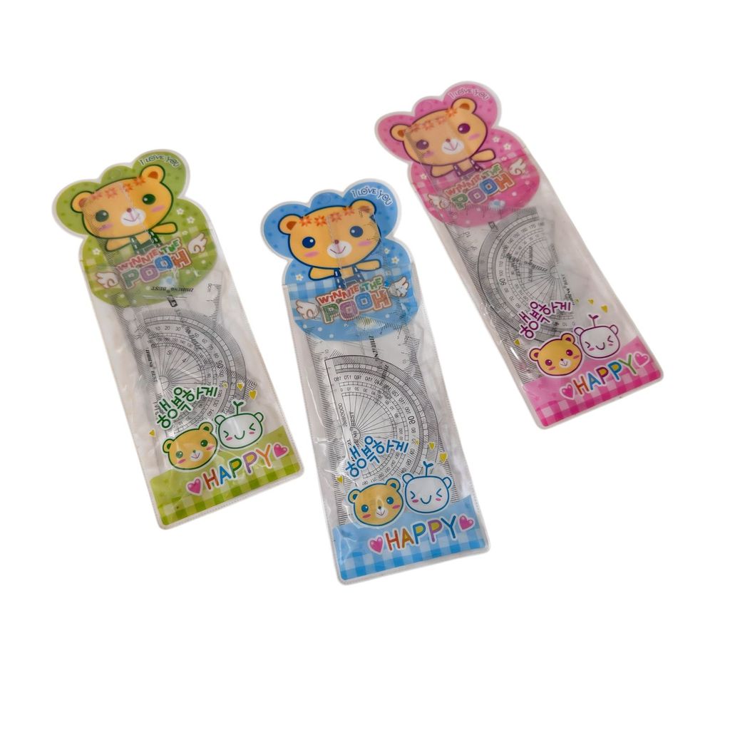 WAREHOUSE CUTE RULER SET OF 4 / CUTE RULER SET