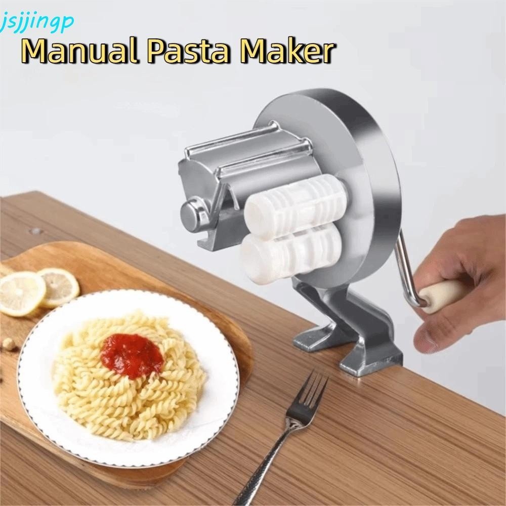 Jesking P | Pasta Maker Hand Press Tool Self-Made Pasta Machine Ergonomic Aluminum Alloy Labor-Savin