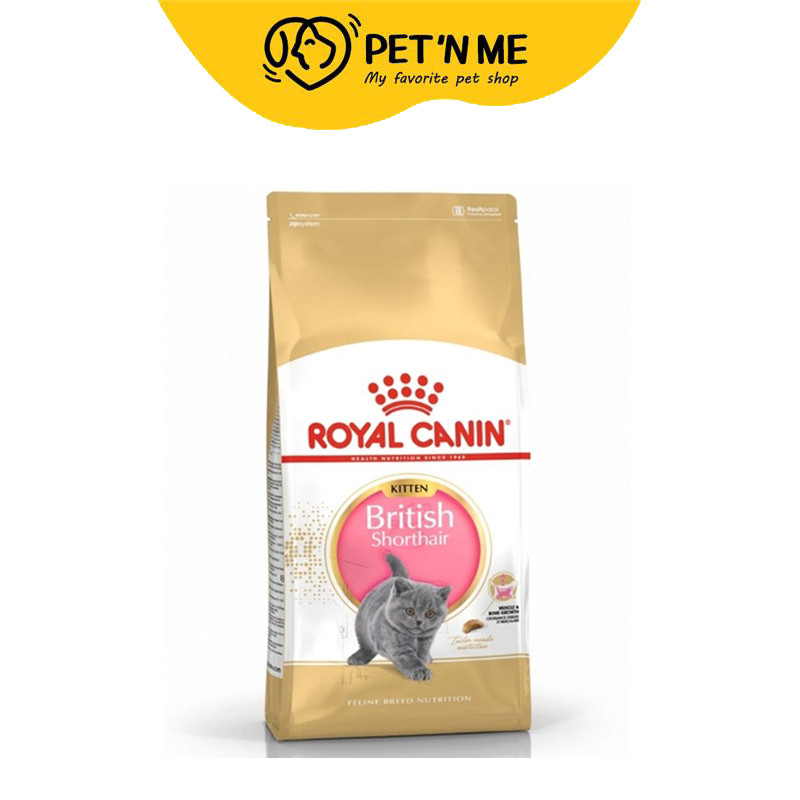 [จัดส่งจากร้านค้า] ROYAL CANIN โรยัล คานิน อาหารเม็ดลูกแมว พันธุ์บริติช ชอร์ตแฮร์ 400 g [3182550816526]
