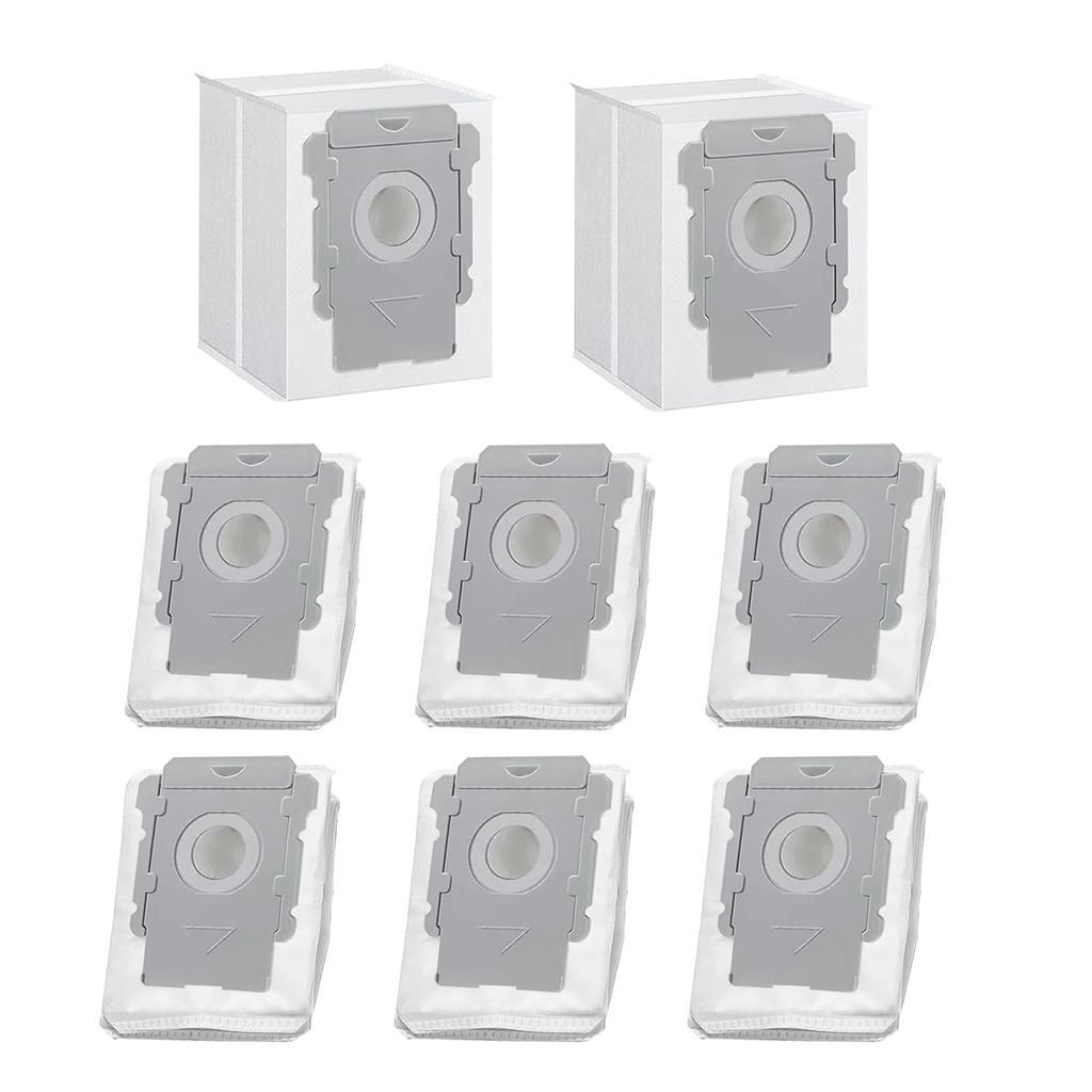 ถุงสูญญากาศ 8 แพ็ค เข้ากันได้กับ iRobot Roomba i3+, i4+, i5+, i6+, i7+, i8+, j5+, j6+, j7+, j8+, j9+
