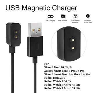 สายชาร์จนาฬิกา USB สําหรับ Redmi Watch 5 4 3 Lite Active / Xiaomi Mi Band 10 9 8 Pro / Redmi Smart Band 2 3