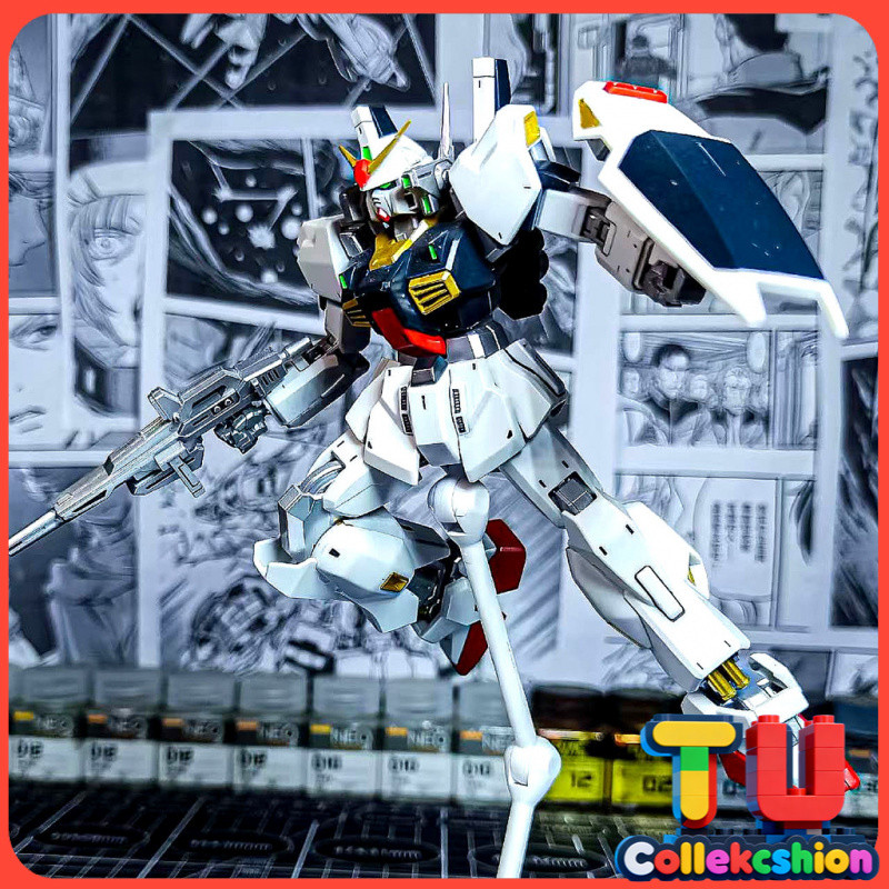 [ข้อเสนอพิเศษวันนี้] hg Collection Mold Club jms Augu Mark Rabbit Gundam Model White Rabbit Assemble