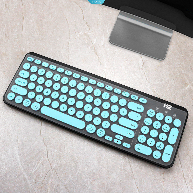 ฝาครอบคีย์บอร์ด Logitech K780/Ajazz AK325i/MK850/Craft – ฟิล์มคลุมทั้งหมดโปร่งใสพร้อมการออกแบบกุญแจเ