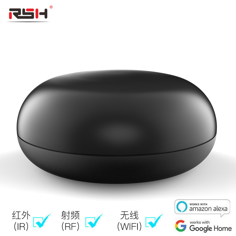 รีโมทคอนโทรลอินฟราเรด RF 433 สากล รีโมทไร้สาย ควบคุมด้วยเสียง รีโมทอัจฉริยะ Tuya WiFi