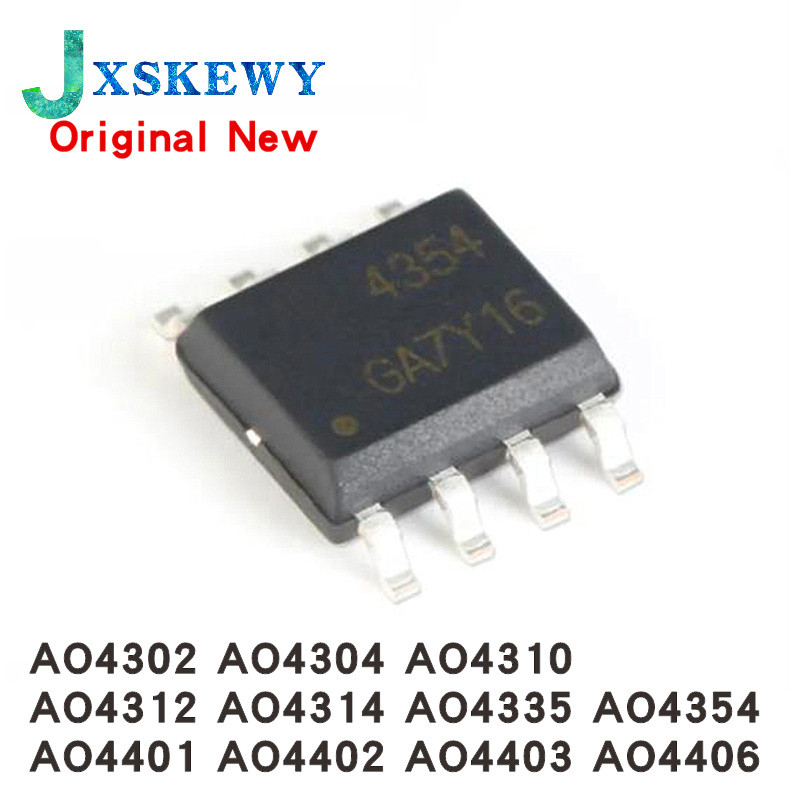 20PCS ใหม่ AO4302 AO4304 AO4310 AO4312 AO4314 AO4335 AO4354 AO4401 AO4402 AO4403 AO4406 AO4406A sop-