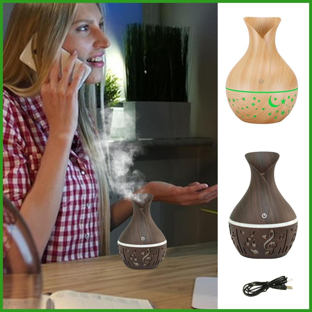 Scent Diffuser 300ml Aromatherapy Fragrant Diffuser Grain Home Scent Diffuser Hollowed Star Moon Aro