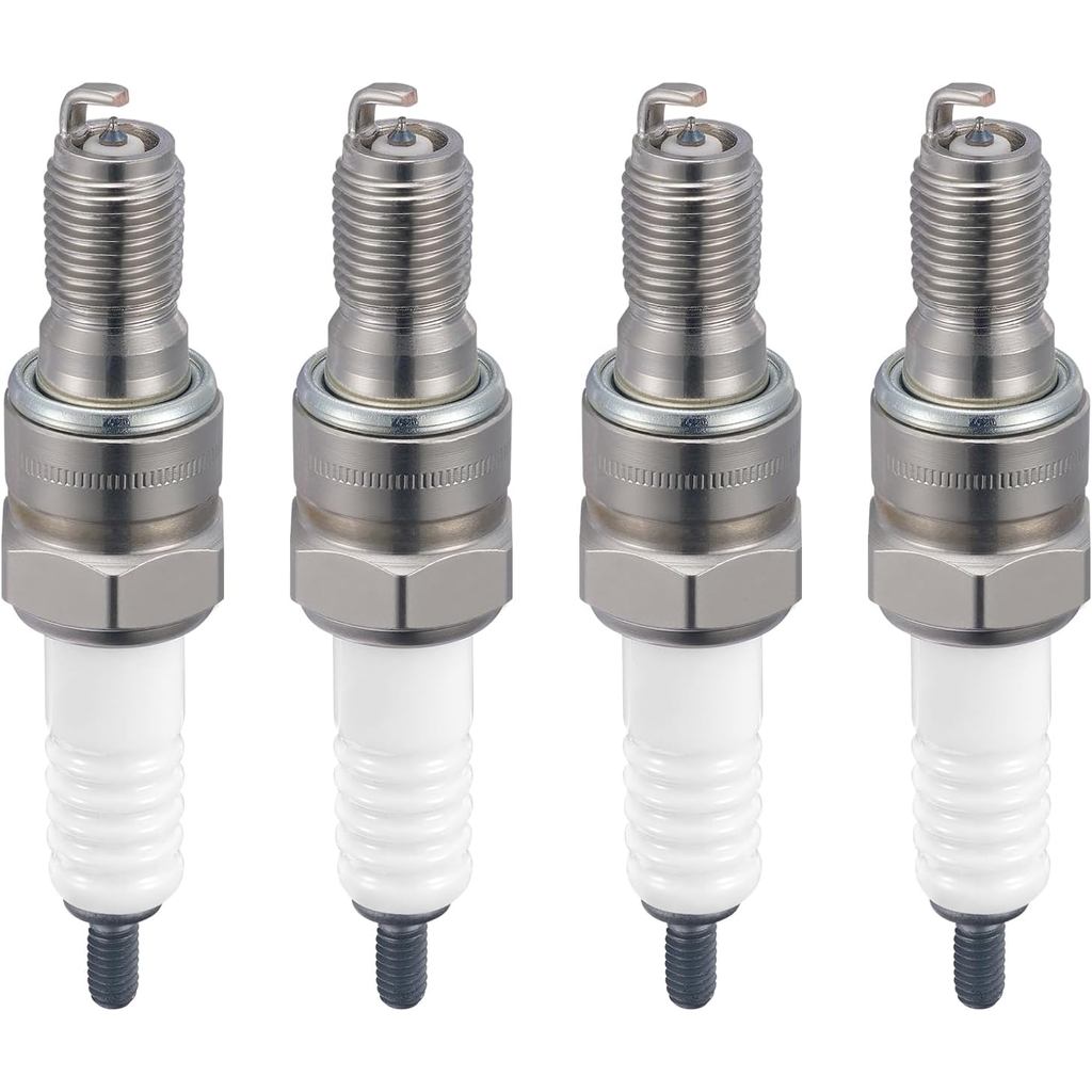 3797 CR8EHIX-9 หัวเทียนอิริเดียม 4 แพ็ค - ใช้ได้กับ Honda CB1 CB900F CRF150R CRF150RB Interceptor VT