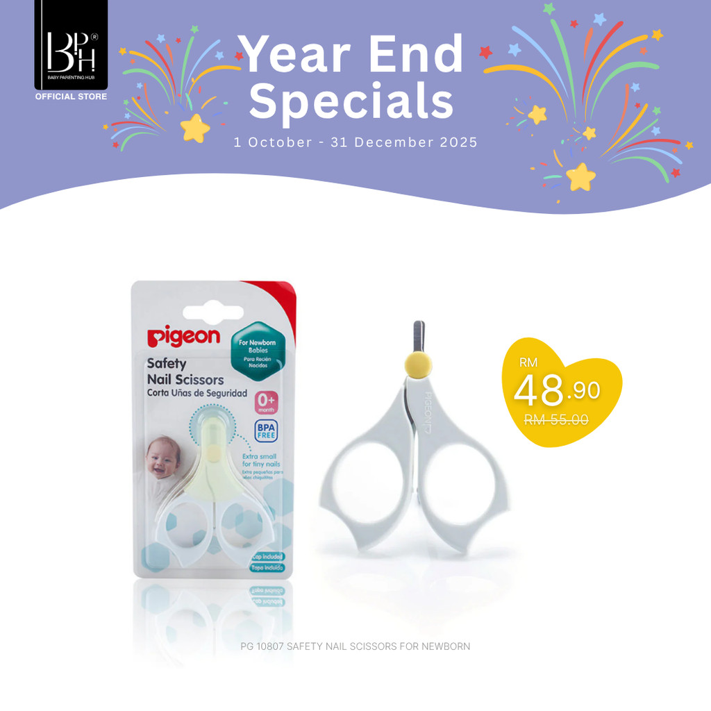 Pigeon Safety Nail Scissors For Newborn 0months+