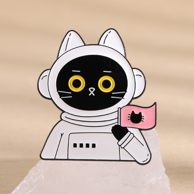 เข็มกลัดแมวน่ารัก ธีมาวกาศ ของขวัญสำหรับคนชอบดาราศาสตร์ - รูปที่ 5