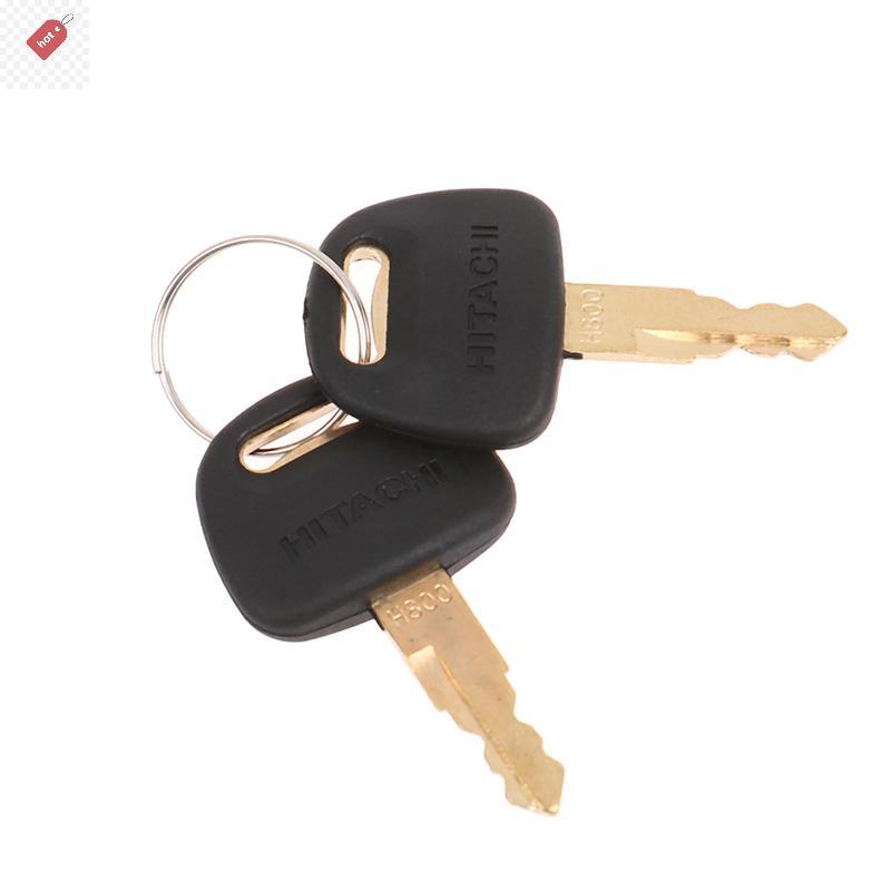 ALIK 2 PCS H800 Excavator กุญแจจุดระเบิดสําหรับ Hitachi ZAX ZAXIS Grab BU0028 Zax ex60 / 70 / 120 / 