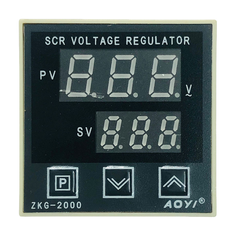 AOYI ZKG-2000 15 52 เครื่องปรับแรงดันไฟฟ้าซิลิโคนควบคุม ZKG-1 5 64 62 63 65 51